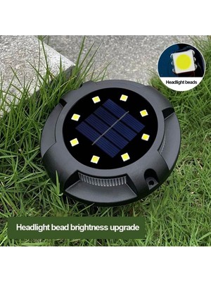 Lisinya Solar Bahçe Aydınlatması 2 Fonksiyonlu  12 Ledli (4 Adet)