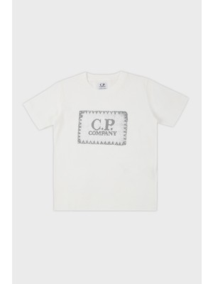 C.p. Company Pamuklu Bisiklet Yaka Çocuk T Shirt T Shirt 10CKTS054 005792W 103