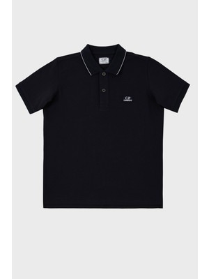 C.p. Company Streç Pamuklu Çocuk Polo Yaka T Shirt Polo Yaka T Shirt 10CKPL023 005263W 888