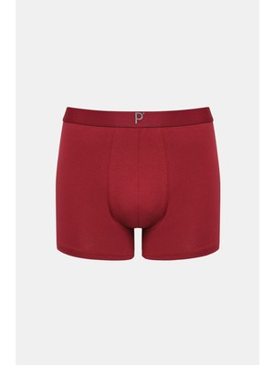 Penti Burgundy 3lü Çok Renkli Boxer