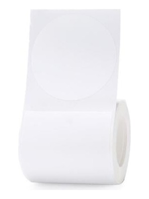 Niimbot T50X50MM 150 Adet Yuvarlak Beyaz Etiket (B1,B21S,B3S)