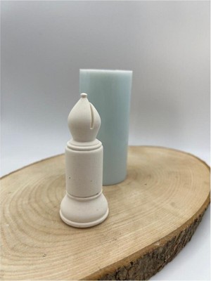 Wammolds Fil Satranç Taşı Silikon Kalıp