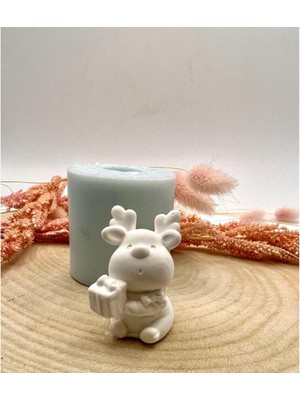 Wammolds Hediye Paketli Geyik Silikon Kalıp