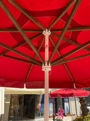 Zey Camping Havalandırmalı 4m2 Kamp Bahçe Plaj Teras Cafe Restorant Semşiye (Ayak Hariç )