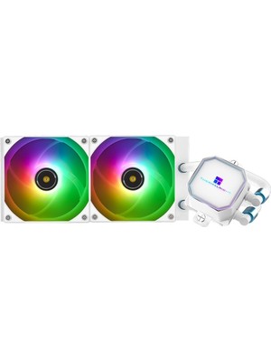 Thermalright Frozen Prism 240 ARGB 240mm Intel-AMD Uyumlu Beyaz İşlemci Sıvı Soğutucu