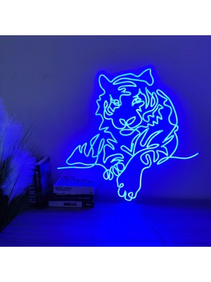 Merkür Reklam Neon Duvargörseli