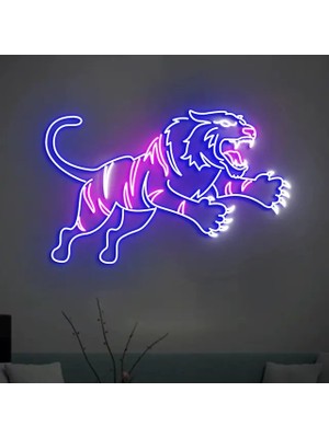 Merkür Reklam Neon Duvargörseli