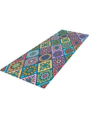 Fayshow 24" x  71" Antiıkanabilir Kaymaz Ekose 60×180 cm  (Yurt Dışından)