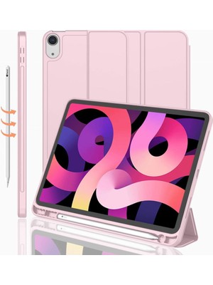 MobaxAksesuar Apple iPad Air 11inç M2/M3 2025-2024 Kılıf Kalem Bölmeli Smart Case