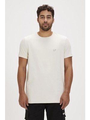 Bad Bear Frank Beyaz Basic Erkek Tişört