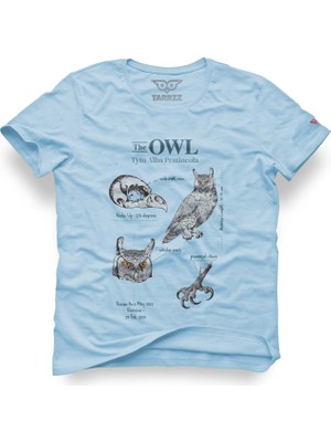 Tarrzzcom Anatomy Owl Tasarım Tişört