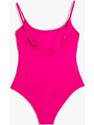 Koton Basic Mayo Ince Askılı U Yaka Slim Fit