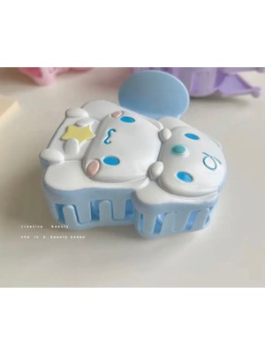 Cinnamoroll Sanrio Sakura Büyük Boy Büyük Boy Kışkaçlı Mandal Toka