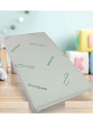Heyner Bamboo Comfort Visco Bebek Yatağı Park Beşik Yatağı Visco Yatak