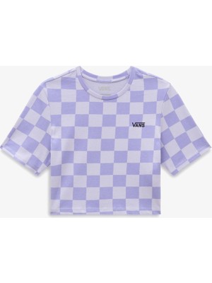 Vans Checker Crew Crop Ii.- T-Shirt