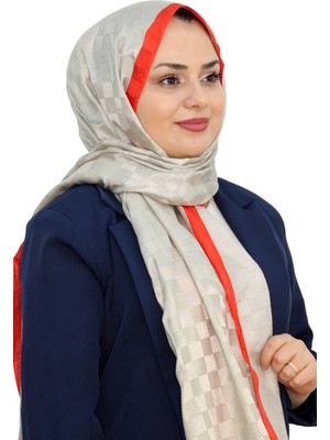 Elit Hint Ipek Dama Monogram Şal EŞ5304-10