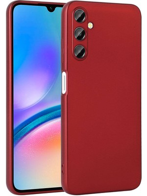 Canpay Samsung Galaxy A05S Uyumlu Kılıf Soft Flexible Matte Silicone, Ultra Esnek Ultra Ince Ultra Koruyucu Pürüzsüz Mat Silikon