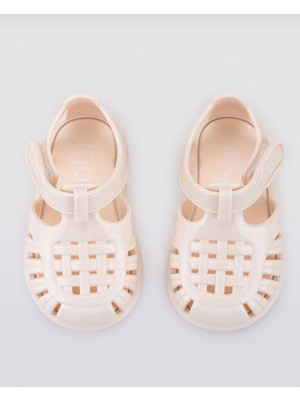 Igor Tobby Gloss Çocuk Sandalet Ivory/ Krem Rengi