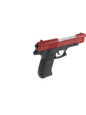 Oyuncak Tabanca Kırmızı Işıklı Sesli 22 cm