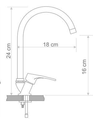 Armour Armatür  Siyah Lavabo Bataryası