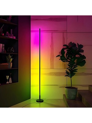 AC Aydınlatma Rgb Lambader Mobil Uygulama Kontrollü / Sese Duyarlı - 120 cm