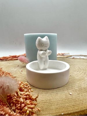 Wammolds Üşümüş Kedi Silikon Kalıp