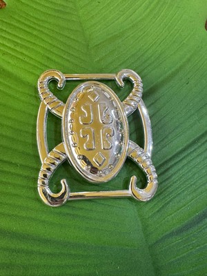 Gönülden Tasarım 9 x 7 cm Plastik Gümüş Renk Çanta Tokası Kemer Tokası