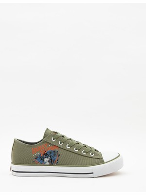 Harley Davidson Pearland Haki Erkek Sneaker