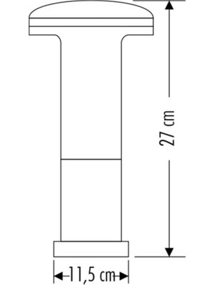 Tekno Trust CT-7016 Napoli Bahçe Armatürü