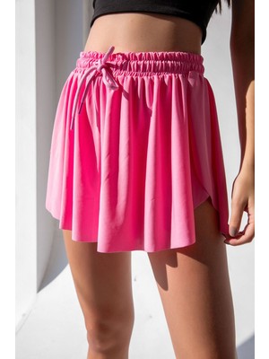 la & vetta Bol Kesim Taytlı Spor Şort