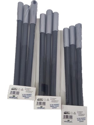 Safir Wermoplast Metal  Mop Sopası Ergonomik 3 Lü