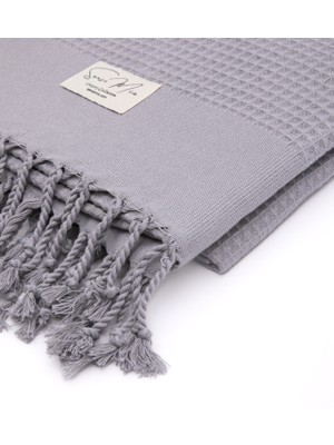 Sensomia Flavia Model Peştemal 90X190 cm 100% Pamuklu Peştamal Plaj Banyo Duş Deniz Havuz Yoga Modern Havlusu