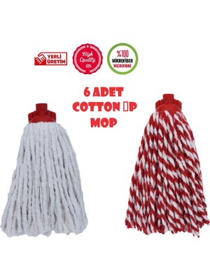 Safir Wermoplast Cotton Ip Mop 6 Adet