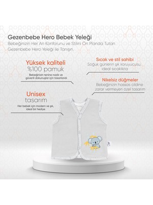 Gezenbebe Hero Bebek Yeleği Koala