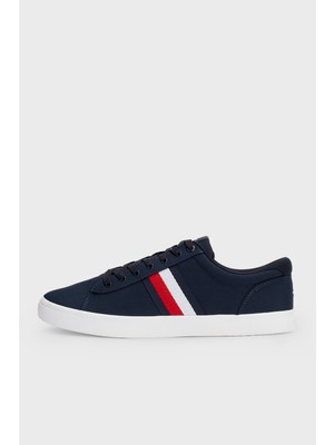 Tommy Hilfiger Logolu Sneaker Ayakkabı Erkek Ayakkabı FM0FM05072 Dw5