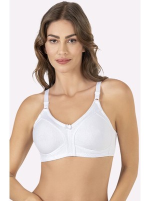 NBB Kadın Penye Sütyen Kapsız Tasarım Kalın Askı ile Gün Boyu Rahatlık