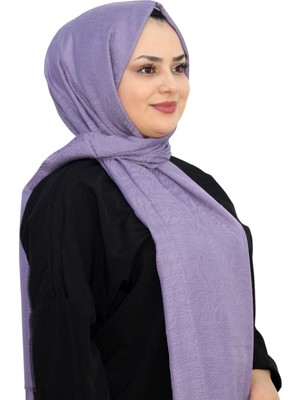 Elit Minelli Jakarlı Pamuk Şal EŞ5276-6