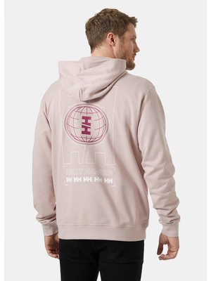 Helly Hansen Core Graphic Erkek Kapüşonlu Sweatshirt