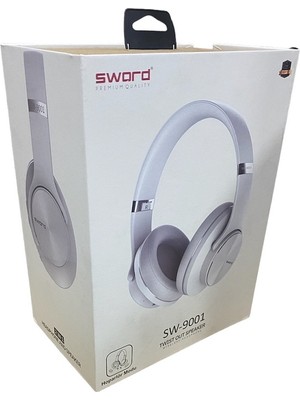 Sword SW-9001 Kulak Üstü Kablosuz Bluetooth Kulaklık ve Hoparlör