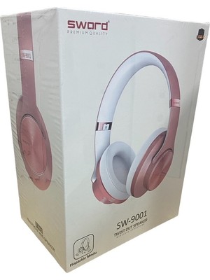 Sword SW-9001 Kulak Üstü Kablosuz Bluetooth Kulaklık ve Hoparlör