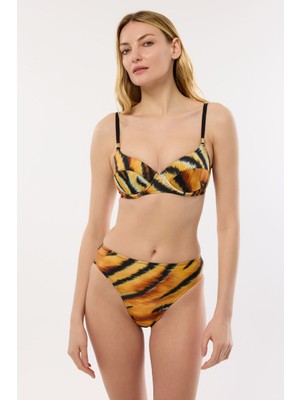 Ayyıldız 4628 Kaplan Desenli Bikini Takımı