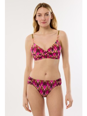 Ayyıldız 4627 Fuşya Toparlayıcı Bikini Takımı