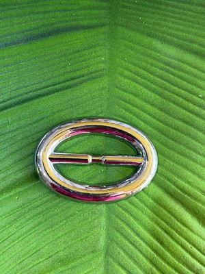 Gönülden Tasarım 7x6 cm Plastik Gümüş Renk Çanta Tokassı Kemer Tokası Örgü Aksesuarı