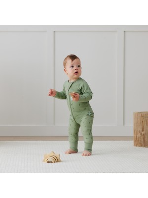 Ergopouch Organik Pamuklu Patikli Pijama Tulum 0.2 TOG