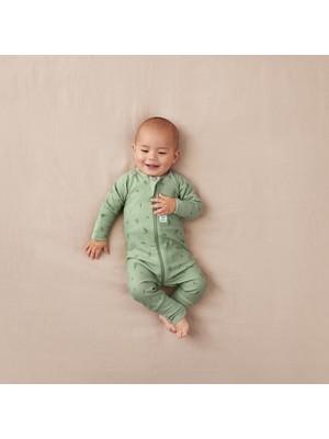 Ergopouch Organik Pamuklu Patikli Pijama Tulum 0.2 TOG