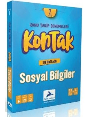 Paraf Yayınları 7. Sınıf Kontak Sosyal Bilgiler Denemeleri