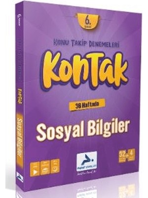 Paraf Yayınları 6. Sınıf Kontak Sosyal Bilgiler Denemeleri