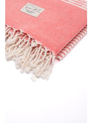 Sensomia Flora Model Peştemal. 90X190 cm 100% Pamuklu Peştamal Plaj Banyo Duş Deniz Havuz Yoga Modern Havlusu