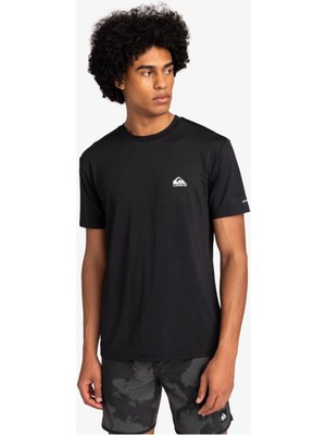 Quiksilver Lap Time Ss Tee Erkek Siyah T-Shirt