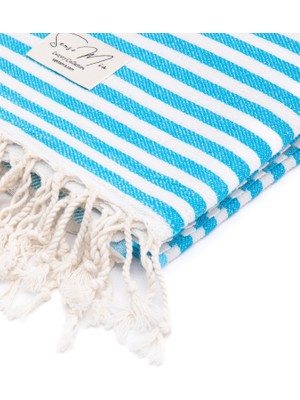 Sensomia Perla Model Peştemal. 90X190 cm 100% Pamuklu Peştamal Plaj Banyo Duş Deniz Havuz Yoga Modern Havlusu